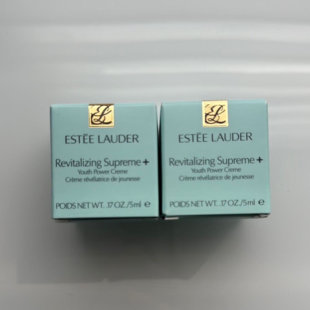 Lot of 2 Estée Lauder Revitalizing Supreme+ Youth Power Crème-5ml each